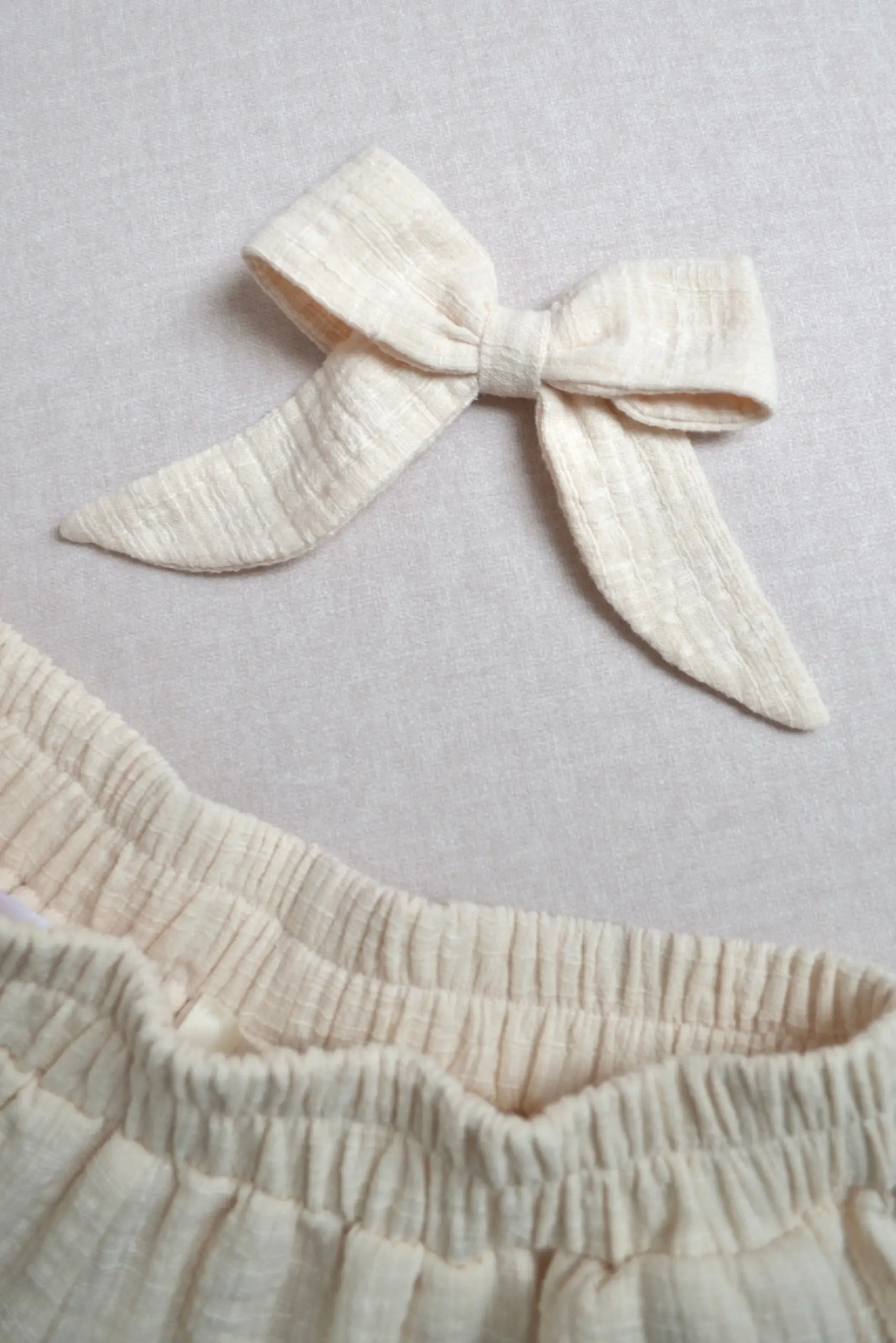 Muślinowa Kokarda „Softly” - obrazek 2